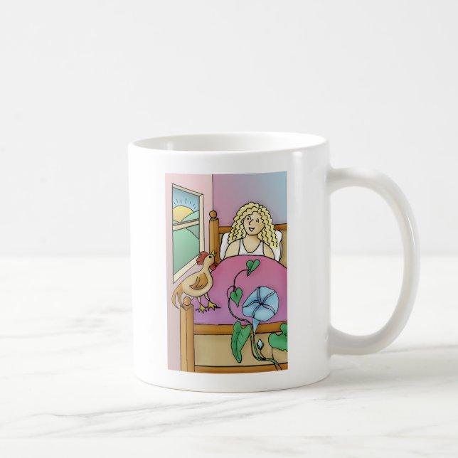 Morning Glory Coffee Mug (Right)