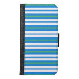 Morning Glory Deckchair Stripe Wallet Phone Case