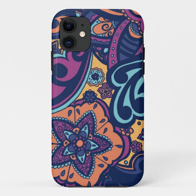 Morning Glory Floral iPhone Case (Back)