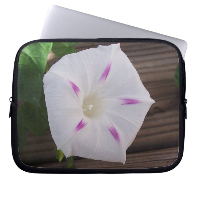Morning Glory Laptop Sleeve (Front)