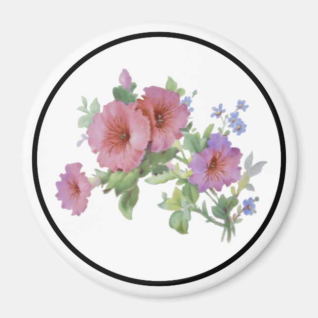 Morning Glory Magnet (Front)