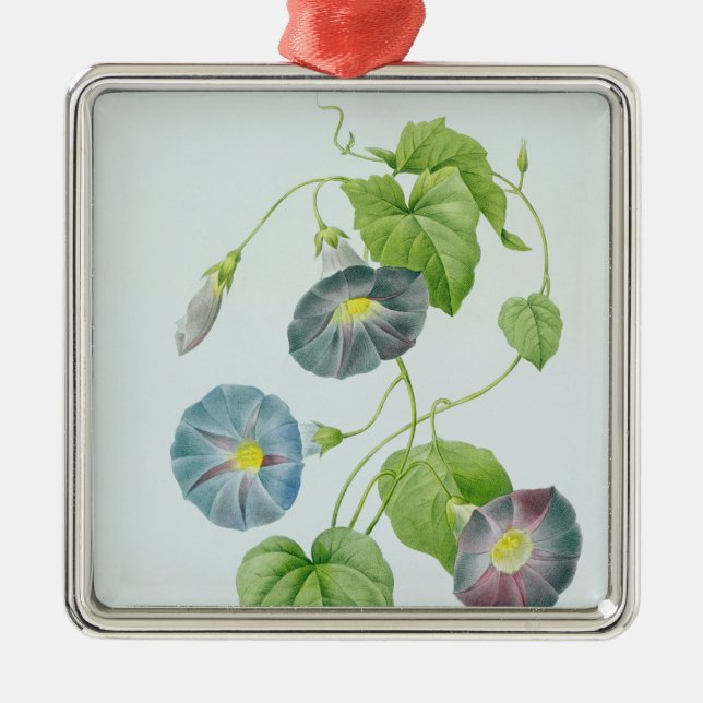 Morning Glory Metal Tree Decoration (Front)