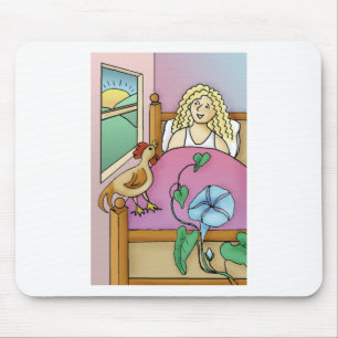 Morning Glory Mouse Pad
