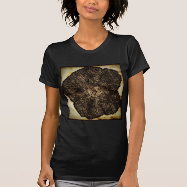 Morning Glory Old Time Sketch T-Shirt (Front)