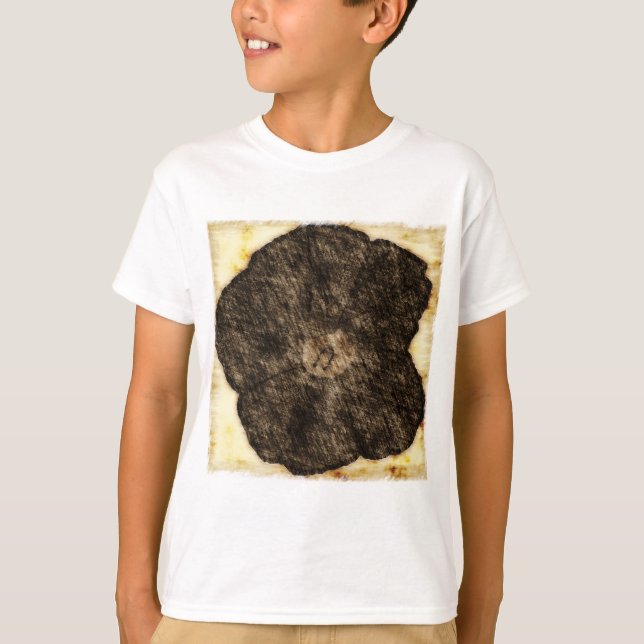 Morning Glory Old Time Sketch T-Shirt (Front)