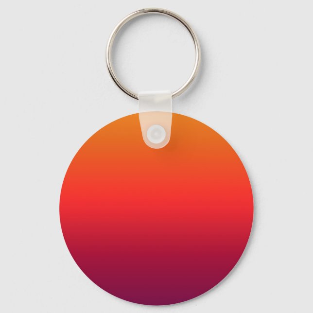 Morning Glory Ombre Gradient Key Ring (Front)