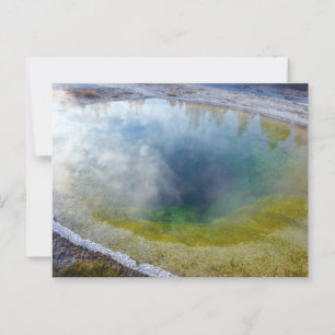 Morning Glory Pool, Yellowstone National Park Postcard