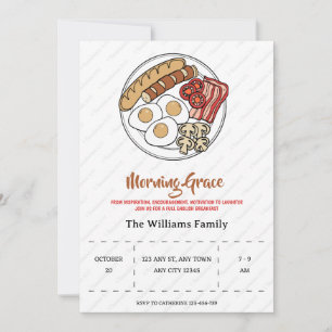 Morning Grace Fellowship Breakfast Invitation