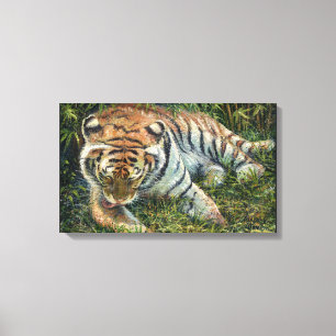 “Morning Grooming” Canvas Print