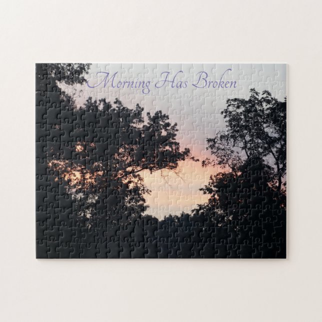 Morning Has Broken on a Jigsaw Puzzle (Horizontal)