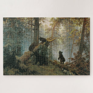 Morning In a Pine Forest Jigsaw Puzzle