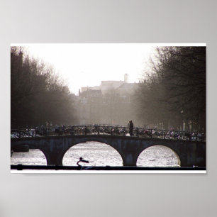 Morning in Amsterdam Poster