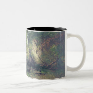 Morning in the Adirondacks Two-Tone Coffee Mug