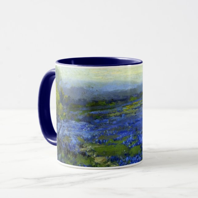 Morning in the Bluebonnets Mug (Front Left)