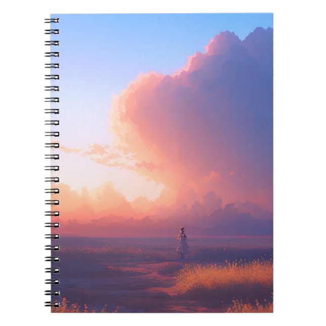 Morning in the Fields Notebook (Front)