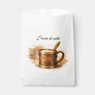 Morning Ink Cup Favour Bags