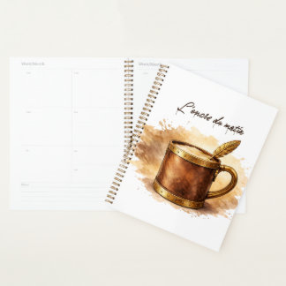 Morning Ink Cup Planner