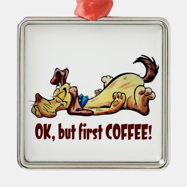 Morning Joe Metal Tree Decoration (Front)