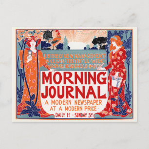 Morning Journal – Louis Rhead Postcard