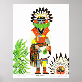 "Morning" kachina print