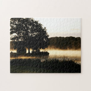 Morning Lake Scene 11x14 252pc jpcn Jigsaw Puzzle