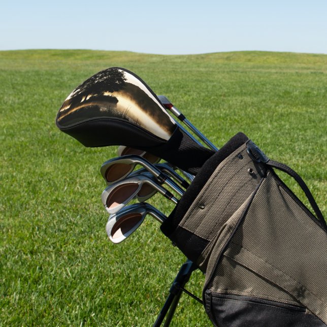 Morning Lake Scene dccna Golf Head Cover (In Situ)