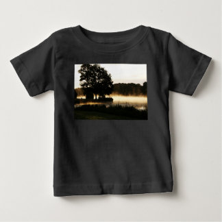 Morning Lake Scene iccna Baby T-Shirt