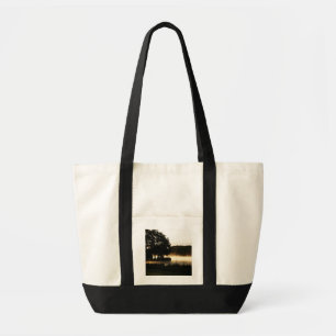 Morning Lake Scene itcn Tote Bag