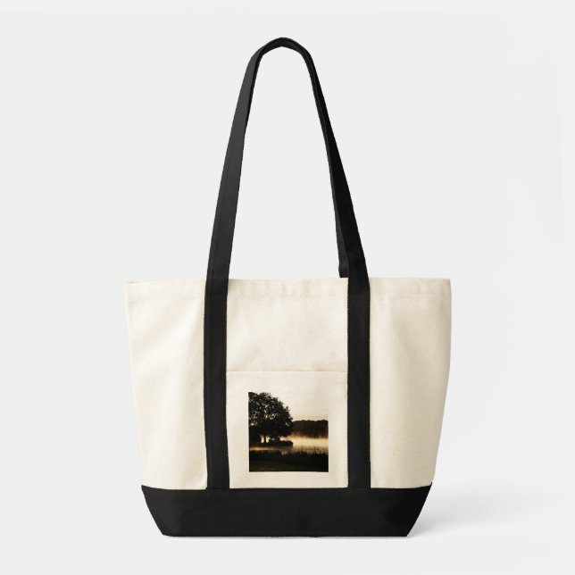 Morning Lake Scene itcna Tote Bag (Front)