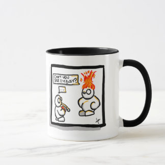 Morning Laughs - Fire Man Mug