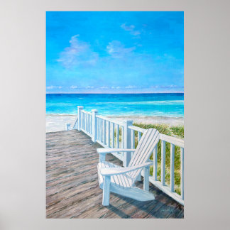 Morning Light Beach Art Print - Just Dahl