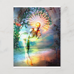 MORNING LIGHT GODDESS.jpg Postcard
