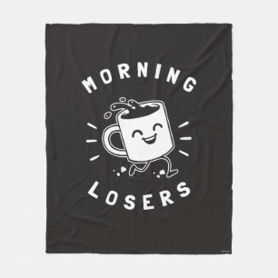 Morning Losers Fleece Blanket