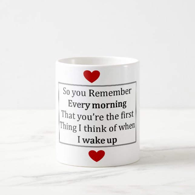 Morning Love Mug (Center)