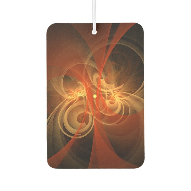 Morning Magic Abstract Art Car Air Freshener (Front)