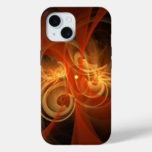 Morning Magic Abstract Art iPhone 15 Case