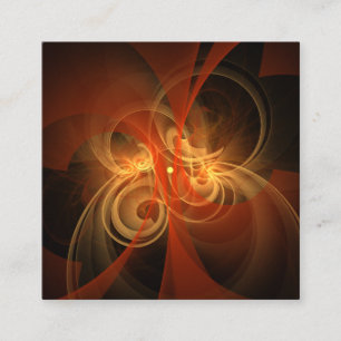 Morning Magic Abstract Art Enclosure Card