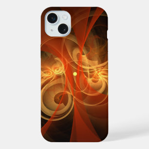 Morning Magic Abstract Art iPhone 15 Plus Case