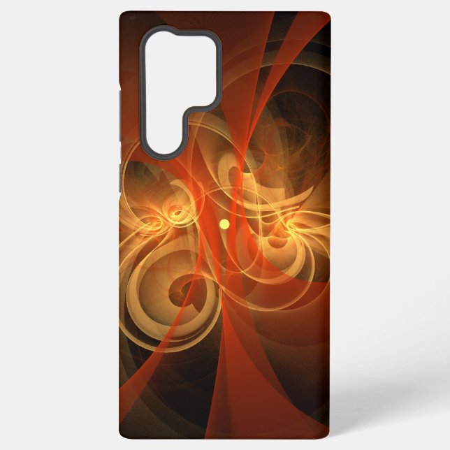 Morning Magic Abstract Art Samsung Galaxy S22 Ultra Case (Back)