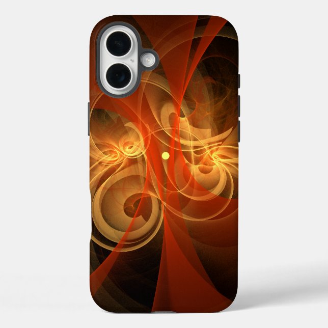 Morning Magic Modern Abstract Light Energy Art Case-Mate iPhone Case (Back)