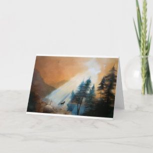 MORNING MAJESTY BLANK CARD