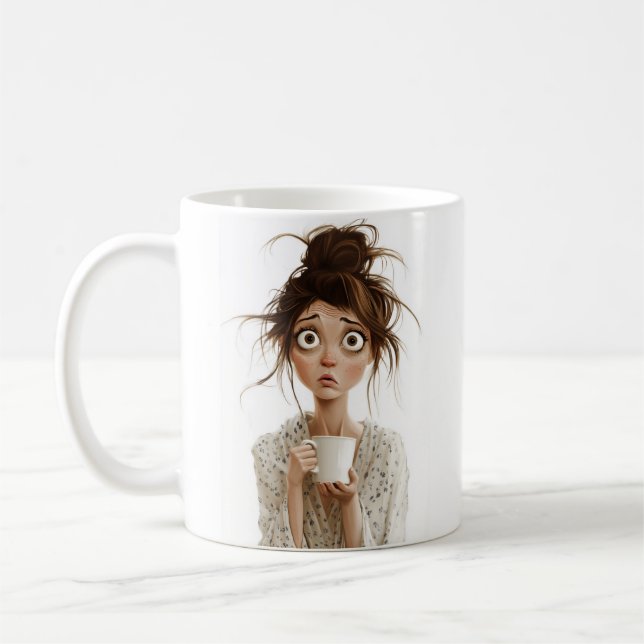 Morning Mayhem Coffee Mug (Left)