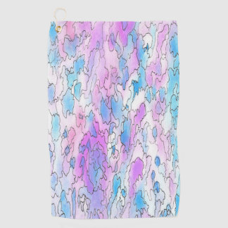 Morning Maze Golf Towel