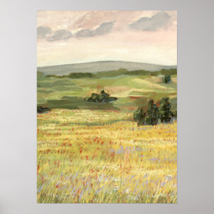 Morning Meadow Poster