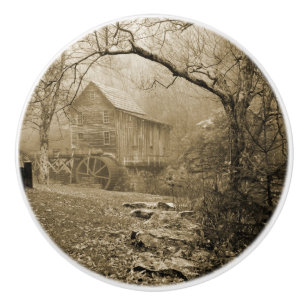 Morning Mist Ceramic Knob