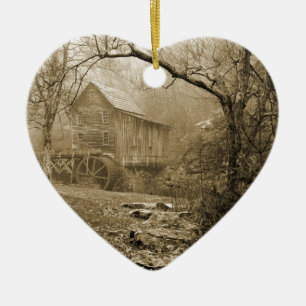 Morning Mist Ceramic Tree Decoration