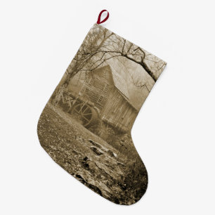 Morning Mist Large Christmas Stocking