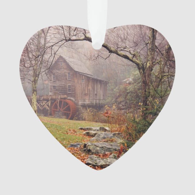 Morning Mist Ornament (Front)