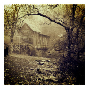 Morning Mist Poster