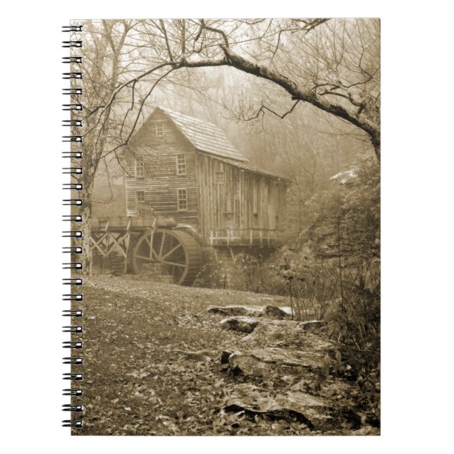 Morning Mist Spiral Notebook (Front)